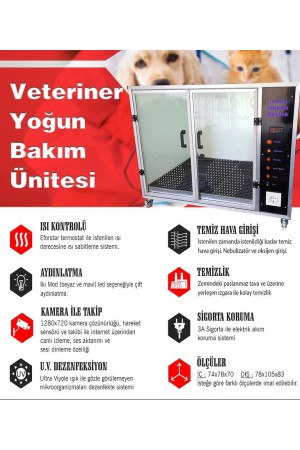 Veteriner Yoğun Bakım Ünitesi…