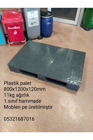 Plastik palet 80x120x15…